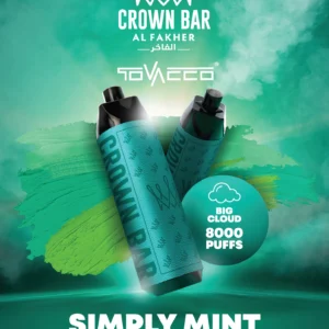 Al Fakher Vape Crown Bar Big Cloud 8000 Puffs 5% Nicotine Disposable Vape Wholesale - European Warehouse Stock - BoatVape - 10