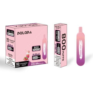 DOLODA Mini bar 800 Puffs 2% Nicotina Recarregável E-Cigarros Vape Atacado - BoatVape - 11