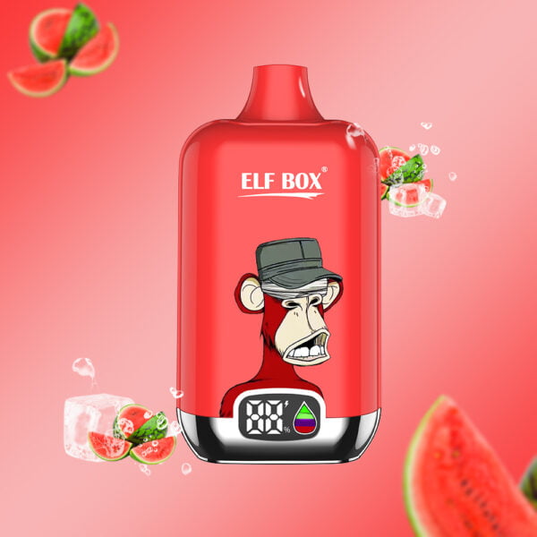 ELF box digital 12000 puffs 0% 2% 3% 5% Nicotine LED display Disposable Vape Wholesale - BoatVape - 2