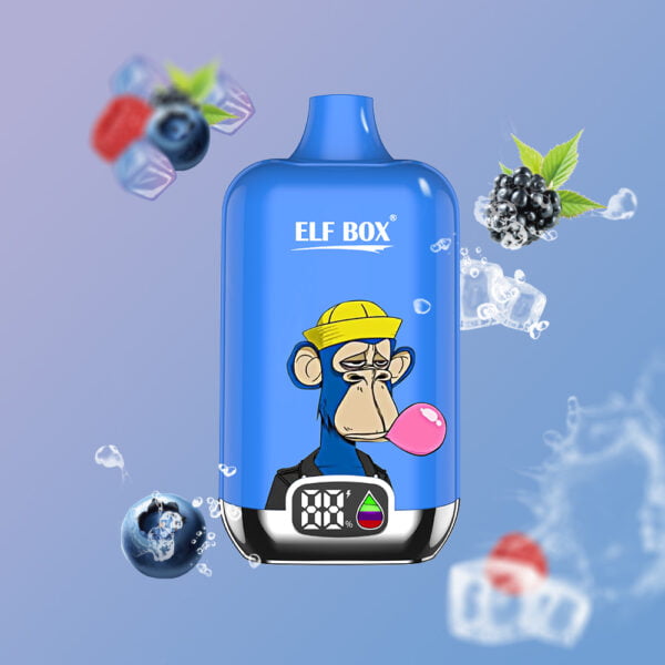 ELF box digital 12000 puffs 0% 2% 3% 5% Nicotine LED display Disposable Vape Wholesale - BoatVape - 14