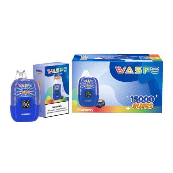 WASPE 15000 PUFFS Digitale Box 0% 2% 3% 5% Nicotine Wegwerp Vape Groothandel - BoatVape - 9