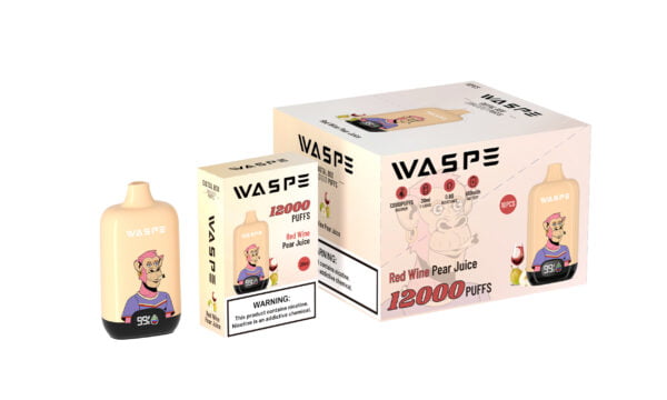 WASPE 12000 PUFFS digitális doboz 0% 2% 3% 5% Nikotin eldobható Vape nagykereskedés - BoatVape - 5