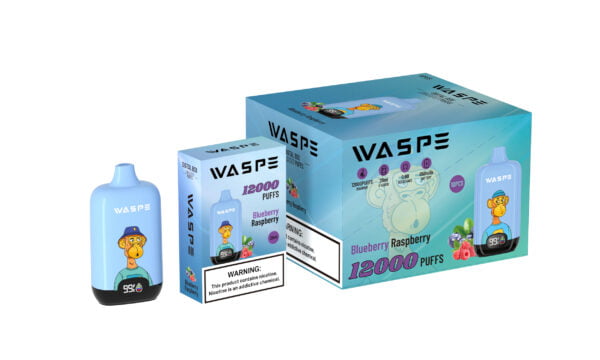 WASPE 12000 PUFFS digitális doboz 0% 2% 3% 5% Nikotin eldobható Vape nagykereskedés - BoatVape - 8