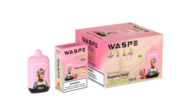 WASPE 12000 PUFFS digitális doboz 0% 2% 3% 5% Nikotin eldobható Vape nagykereskedés - BoatVape - 2