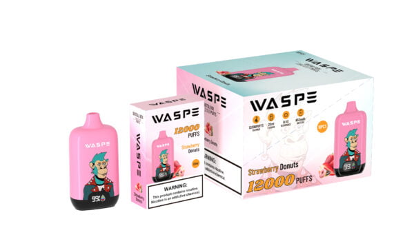 WASPE 12000 PUFFS digitális doboz 0% 2% 3% 5% Nikotin eldobható Vape nagykereskedés - BoatVape - 3