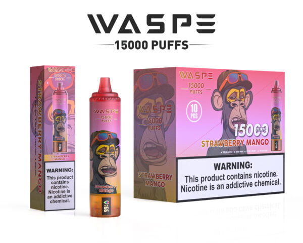 WASPE 15000 PUFFS 0% 2% 3% 5% Nicotine Disposable Vape Wholesale - BoatVape - 12