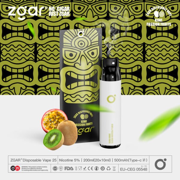 ZGAR ZG25 3000 Puffs 5% Nicotine Rechargeable Disposable Pod Wholesale - BoatVape - 11