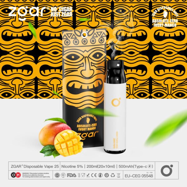 ZGAR ZG25 3000 Puffs 5% Nicotine Rechargeable Disposable Pod Wholesale - BoatVape - 20