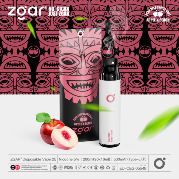 ZGAR ZG25 3000 Puffs 5% Nicotine Rechargeable Disposable Pod Wholesale - BoatVape - 19