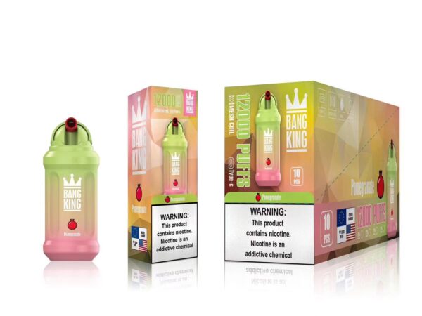 Bang King 12000 Rookwolken 0% 2% 3% 5% Nicotine Oplaadbare Wegwerp Vape Groothandel - BoatVape - 16