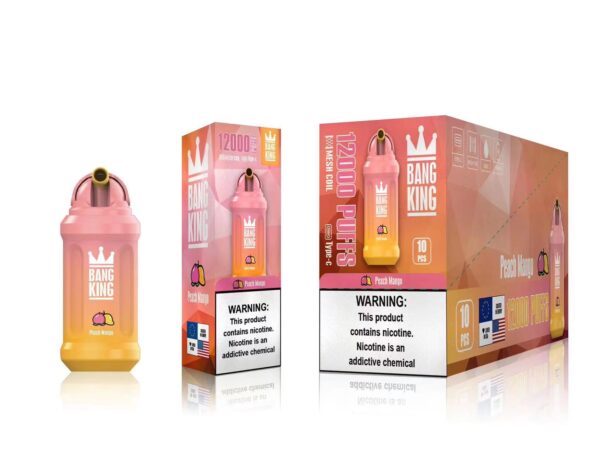 Bang King 12000 Rookwolken 0% 2% 3% 5% Nicotine Oplaadbare Wegwerp Vape Groothandel - BoatVape - 17