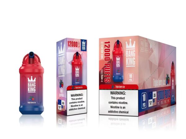 Bang King 12000 Rookwolken 0% 2% 3% 5% Nicotine Oplaadbare Wegwerp Vape Groothandel - BoatVape - 21