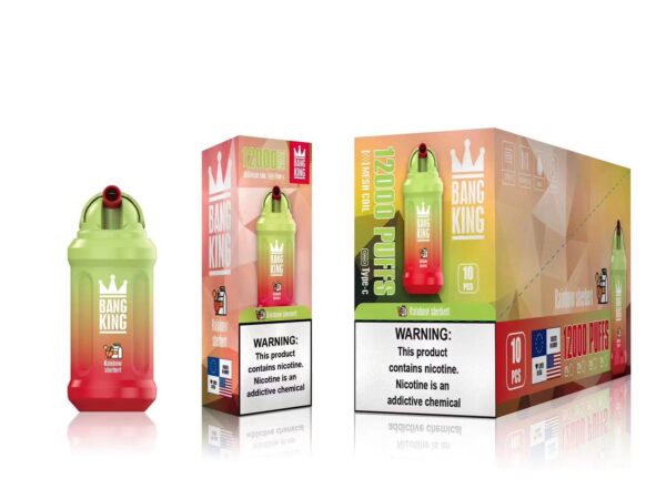 Bang King 12000 Rookwolken 0% 2% 3% 5% Nicotine Oplaadbare Wegwerp Vape Groothandel - BoatVape - 22