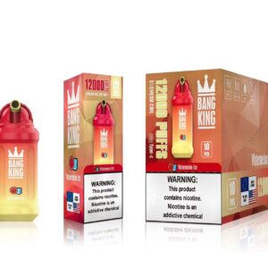 Bang King 12000 Rookwolken 0% 2% 3% 5% Nicotine Oplaadbare Wegwerp Vape Groothandel - BoatVape - 27