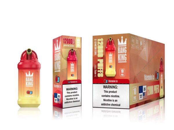 Bang King 12000 Rookwolken 0% 2% 3% 5% Nicotine Oplaadbare Wegwerp Vape Groothandel - BoatVape - 6