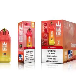 Bang King 12000 Rookwolken 0% 2% 3% 5% Nicotine Oplaadbare Wegwerp Vape Groothandel - BoatVape - 30