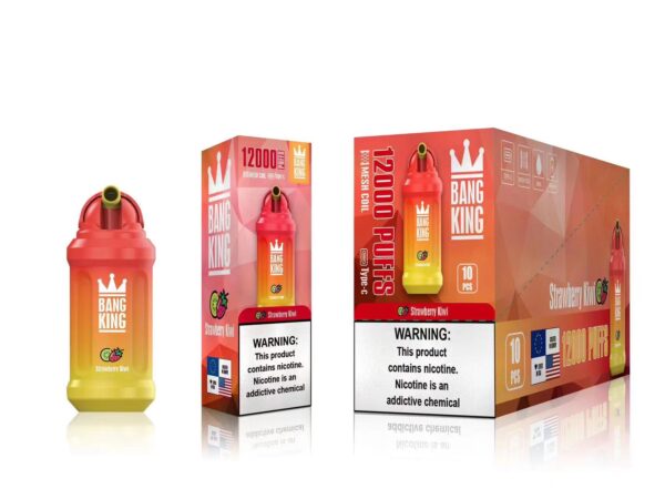 Bang King 12000 Rookwolken 0% 2% 3% 5% Nicotine Oplaadbare Wegwerp Vape Groothandel - BoatVape - 9