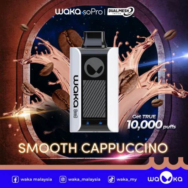 WAKA soPro PA10000 18mg/ml Nikotynowy jednorazowy waporyzator - 10000 szt. Hurt - BoatVape - 6