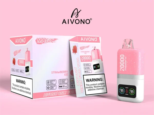 AIVONO 20000 Rookwolken Dual Mesh 0% 2% 3% 5% Oplaadbare wegwerpvapes-pen met laag nicotinegehalte in bulk Koop groothandel - BoatVape - 3