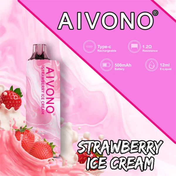 AIVONO AIM GUN 7000 Puffs 0% 2% 3% 5% Alacsony nikotin tartalmú, újratölthető, eldobható Vapes Pen Tömeges vásárlás Nagyker - BoatVape - 5