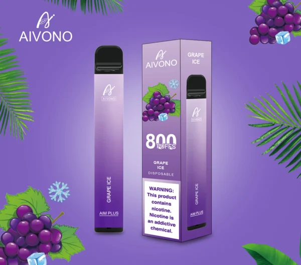 AIVONO AIM PLUS 800 Puffs 0% 2% 5% Caneta Vapes Descartáveis ​​Recarregáveis ​​com Baixa Nicotina em Massa Comprar Atacado - BoatVape - 6