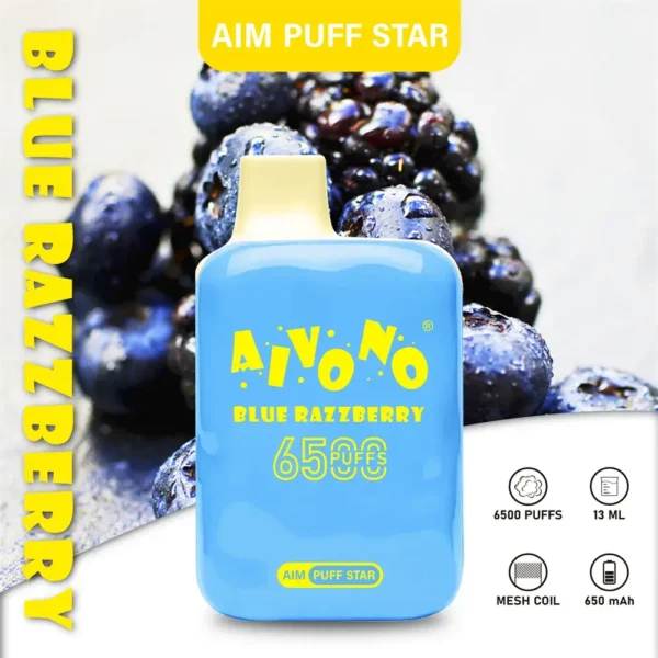 AIVONO AIM PUFFSTAR 6500 Puffs 0% 2% 5% Nízkonikotinové dobíjecí jednorázové vapky Pen Hromadně Koupit Velkoobchod – BoatVape – 5