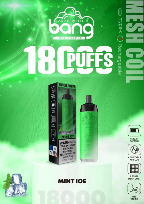 Bang Crown Bar 18000 Puff-uri 0% 2% 3% 5% Stilo vape reîncărcabil de unică folosință cu conținut scăzut de nicotină Vrac Cumpărați cu ridicata - BoatVape - 11