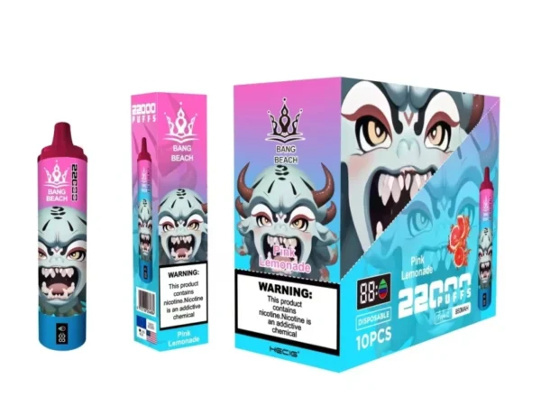 Bang Beach 22000 Puffs 0% 2% 3% 5% Recarregável com baixo teor de nicotina em massa Compre caneta Vape descartável no atacado - BoatVape - 6