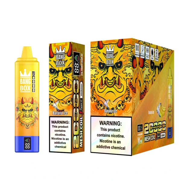 Bang Box 20000 Puffs 0% 2% 3% 5% Low Nicotine Rechargeable Bulk Buy Disposable Vape Pen Wholesale - BoatVape - 4