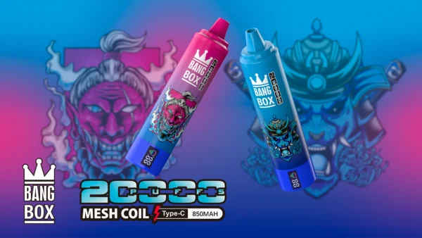 Bang Box 20000 Puffs 0% 2% 3% 5% Low Nicotine Rechargeable Bulk Buy Disposable Vape Pen Wholesale - BoatVape - 1