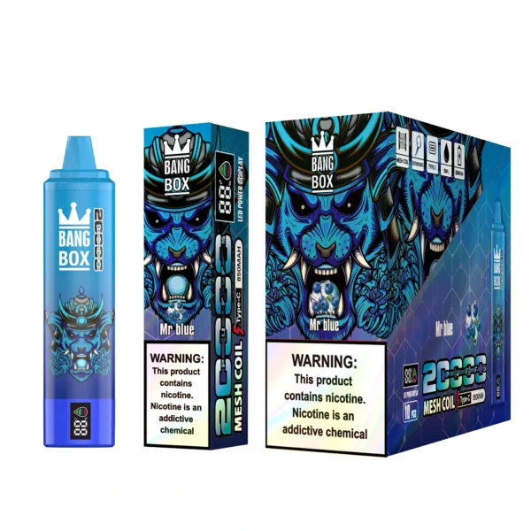 Bang Box 20000 Puffs 0% 2% 3% 5% Low Nicotine Rechargeable Bulk Buy Disposable Vape Pen Wholesale - BoatVape - 9