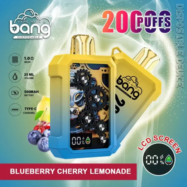 Bang Gear Tick Tock 20000 de pufături 0% 2% 3% 5% Stilo de vape reîncărcabil de unică folosință cu conținut scăzut de nicotină Vrac Cumpărați cu ridicata - BoatVape - 1