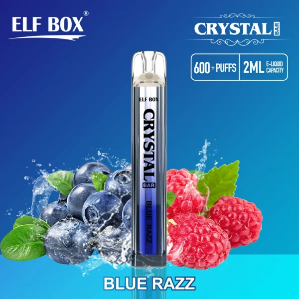 ELF BOX CRYSTAL BAR 600 Puffs 0% 2% 5% Nicotina recarregável descartável vape em massa Comprar atacado - BoatVape - 3