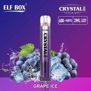 ELF BOX CRYSTAL BAR 600 Puffs 0% 2% 5% Nicotina Recarregável Vape Descartável Em Massa Comprar Atacado - BoatVape - 16