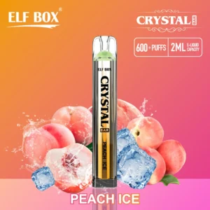 ELF BOX CRYSTAL BAR 600 Puffs 0% 2% 5% Nicotina Recarregável Vape Descartável Em Massa Comprar Atacado - BoatVape - 19