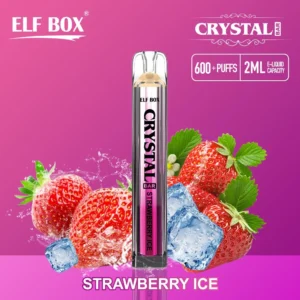 ELF BOX CRYSTAL BAR 600 Puffs 0% 2% 5% Nicotina Recarregável Vape Descartável Em Massa Comprar Atacado - BoatVape - 20