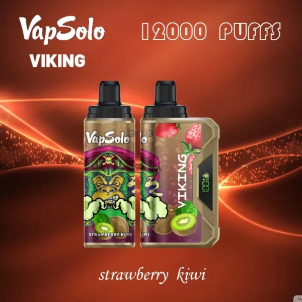 VapSolo Viking 12000 Puffs 2% 5% Low Nicotine Rechargeable Disposable Vapes Pen Bulk Buy Wholesale - BoatVape - 5