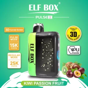 Elf Box Pulse X 25000 Puffs Dual Mesh 0% 2% 3% 5% Low Nicotine 3D Curved LED Screen Rechargeable Disposable Vapes Pen Bulk Buy Wholesale - BoatVape - 13