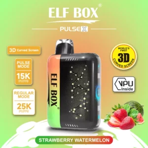 Elf Box Pulse X 25000 Puffs Dual Mesh 0% 2% 3% 5% Low Nicotine 3D Curved LED Screen Rechargeable Disposable Vapes Pen Bulk Buy Wholesale - BoatVape - 15