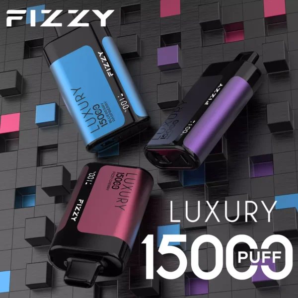 Fizzy Luxury 15000 Rookwolken 2% 5% Oplaadbare wegwerpvapes-pen met laag nicotinegehalte Bulk kopen groothandel - BoatVape - 1