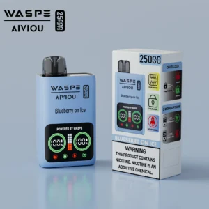 WASPE 25000 PUFFS Dual Mesh Box 0% 2% 5% Low Nicotine LED Display Rechargeable Disposable Vapes Pen Bulk Buy Wholesale - BoatVape - 17