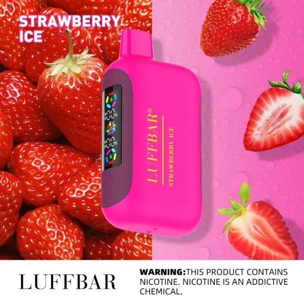 VASY LUFFBAR Dually 20000 Puffs Dual Digital Screen 50mg Low Nicotine Recarregável Vapes Pen Bulk Comprar Atacado - BoatVape - 2