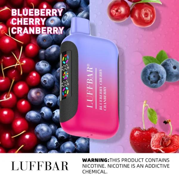 VASY LUFFBAR Dually 20000 Puffs Tela Digital Dupla 50mg Baixa Nicotina Recarregável Vapes Canetas Descartáveis ​​Comprar Atacado - BoatVape - 9