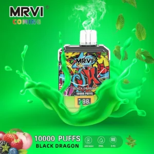 MRVI Coming 10000 Puffs Tela Digital 2% 3% 5% Caneta Vapes Descartável Recarregável com Baixa Nicotina em Massa Compre no Atacado - BoatVape - 13