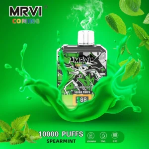 MRVI Coming 10000 Puffs Tela Digital 2% 3% 5% Caneta Vapes Descartável Recarregável com Baixa Nicotina em Massa Compre no Atacado - BoatVape - 17