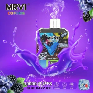 MRVI Coming 10000 Puffs Tela Digital 2% 3% 5% Caneta Vapes Descartável Recarregável com Baixa Nicotina em Massa Comprar Atacado - BoatVape - 19