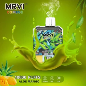 MRVI Coming 10000 Puffs Tela Digital 2% 3% 5% Caneta Vapes Descartável Recarregável com Baixa Nicotina em Massa Compre no Atacado - BoatVape - 20