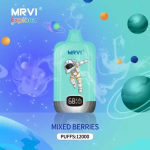 MRVI Explorer 12000 Puffs Digital Screen 2% 3% 5% Genopladelige engangsvapes med lav nikotinindhold Pen Bulk Køb Engros - BoatVape - 14