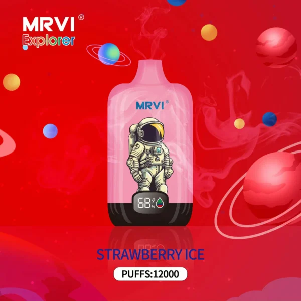 MRVI Explorer 12000 Puffs Digital Screen 2% 3% 5% Genopladelige engangsvapes med lav nikotinindhold Pen Bulk Køb Engros - BoatVape - 9