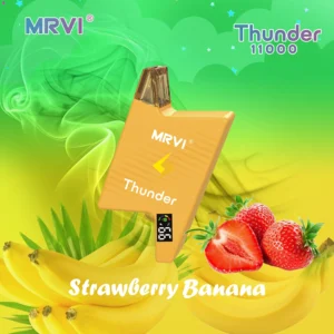 MRVI Thunder 11000 Puffs Tela Digital 2% 3% 5% Caneta Vapes Descartável Recarregável com Baixa Nicotina em Massa Comprar Atacado - BoatVape - 14